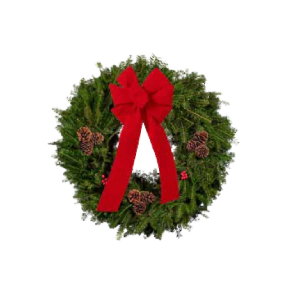 #1 Handmade Balsam or Cedar Wreath (Retail Item)