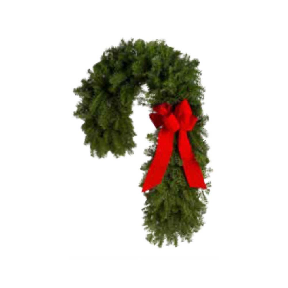 #14 Candy Cane Wreath (Retail Item)