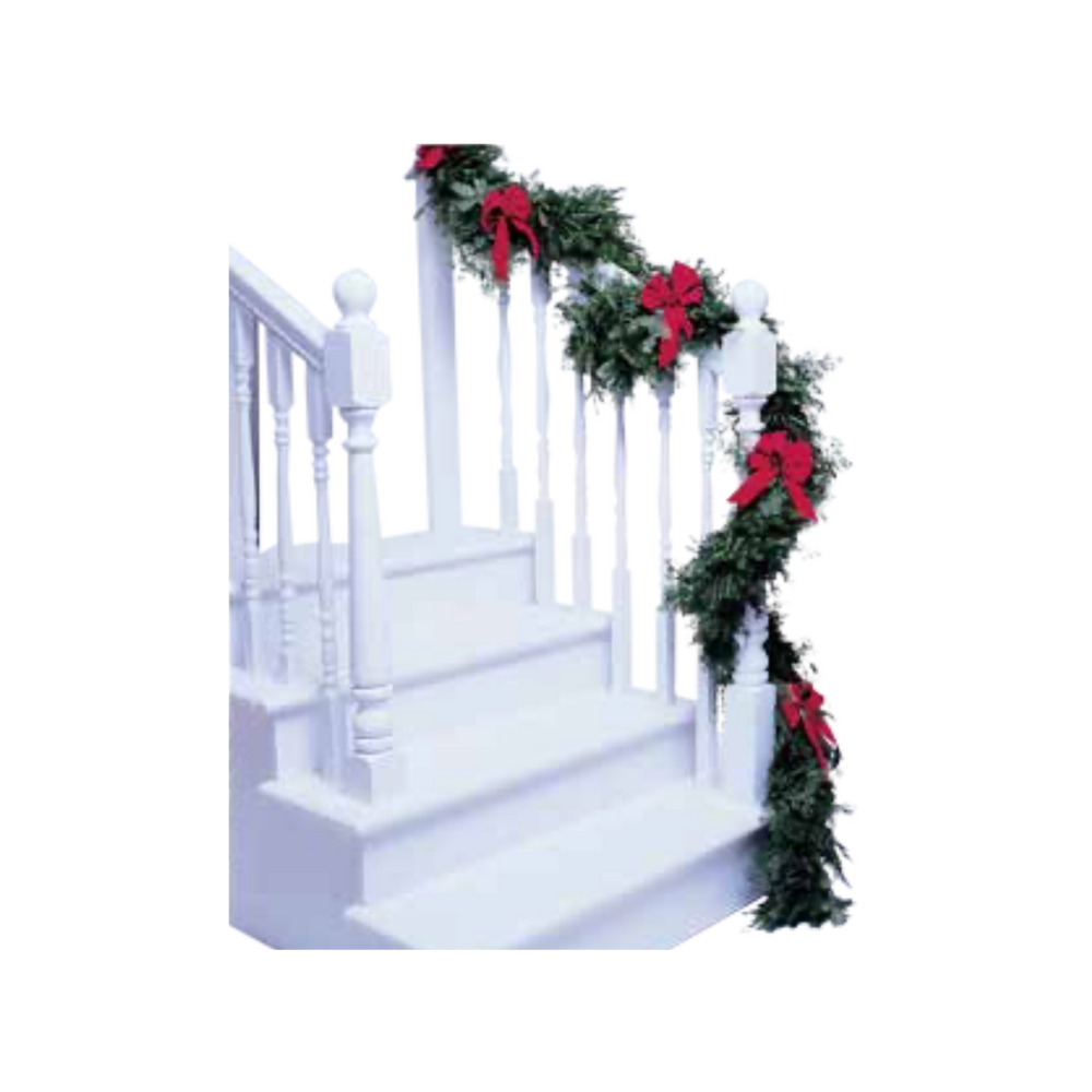 #6 Fresh Balsam or Cedar Garland (Retail Item)